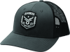 QuadBoss 155330 Barbwire Hat Grey Snap