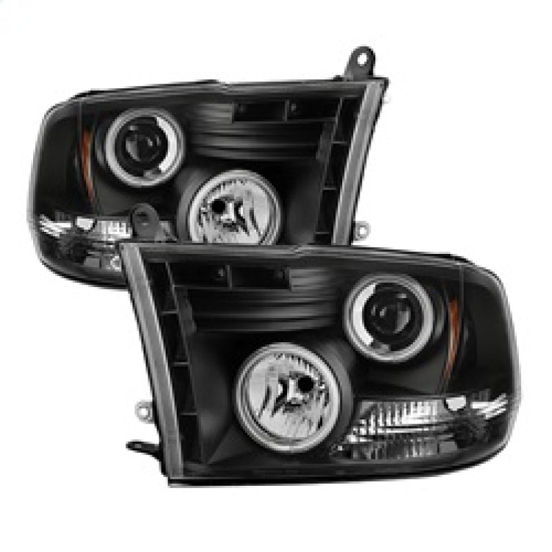 Spyder 5030320 fits Dodge 09-14 Ram 1500 Projector Headlights Halogen- CCFL Hal