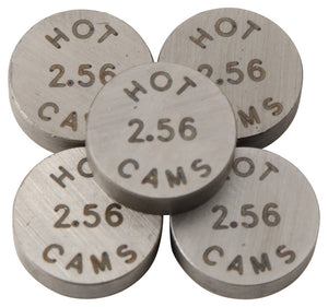 Hot Cams 5PK890256 Shim Kits 2.560mm Thickness - 5 Pack