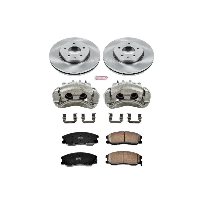 Power Stop KCOE2090 07-09 fits Suzuki XL-7 Front Autospecialty Kit w/Cals
