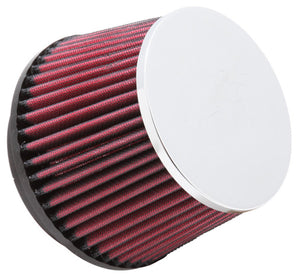 K&N Engineering RC-5057 K&N Universal Chrome Filter 100MM Flange ID / 138MM Base OD / 114MM Top OD / 92MM Height