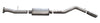 Gibson  612501 fits Hummer 08-09 H2 Base 6.2L 3.5in Cat-Back Single Exhaust - St