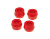 Prothane 19-915 Universal Shock Bushings - Small Hourglass - 5/8 ID - Red