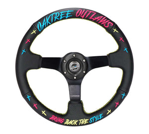 NRG RST-036MB-OTOL-TRI RST-036MB-OTOL-TRI Reinforced Steering Wheel - Oak Tree