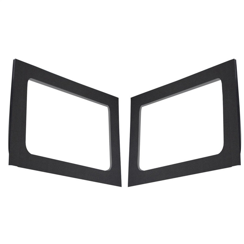 DEI  50163 fits Jeep 11-18 Wrangler JK 4-Door Boom Mat Rear Side Window Trim - 2