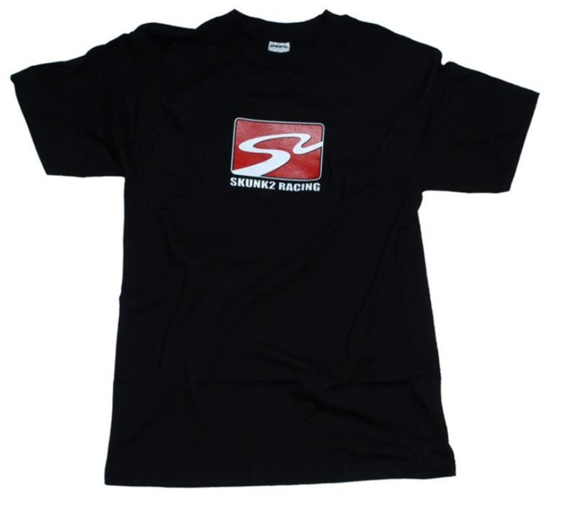 Skunk2 735-99-0760 Racetrack Tee (Black) L