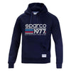 SPARCO 01320BM1S Hoodie 1977 SMALL Navy