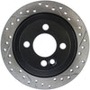 Stoptech 127.34094L 07-09 Mini Cooper/Cooper S Slotted & Drilled Left Rear Rotor