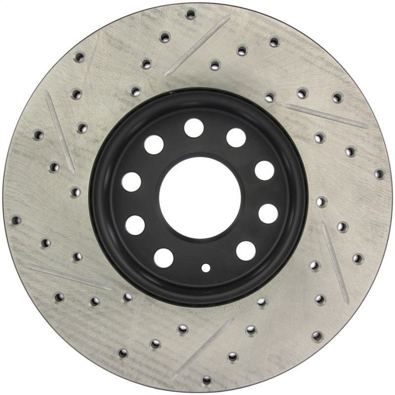 Stoptech 127.33110L Slotted & Drilled Sport Brake Rotor