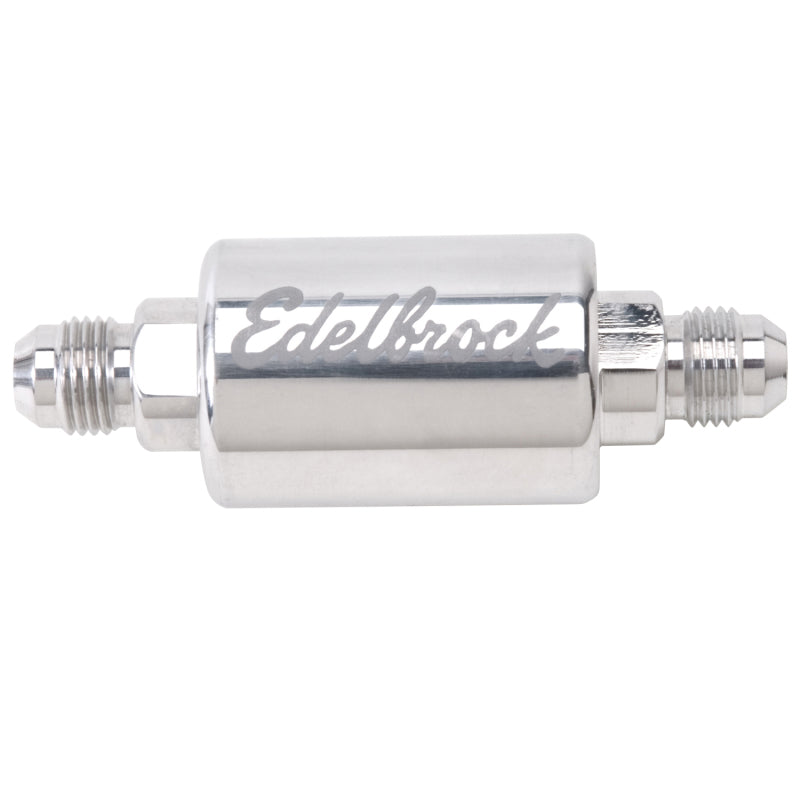 Edelbrock 8129 Replacement Polished Filter for 8128
