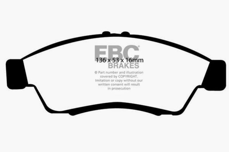 EBC DP21390 fits Suzuki 06-07 Aerio 2.3 Greenstuff Front Brake Pads