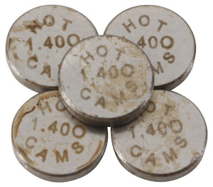 Hot Cams 5PK748140 07-16 CRF 150 R/2016 CRF 150 RB Big Wheel 1.400mm Shim Kit -
