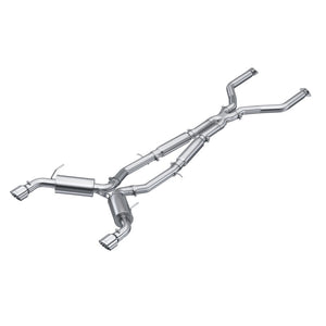 MBRP S4405304 fits Infiniti Q50 3.0L RWD/AWD 3in Cat-Back