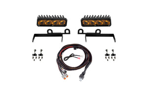 Diode Dynamics DD8866 2013-2018 Ram 1500 Ram SportExpress SS6 Sport LED Kit Yellow Driving 3000K
