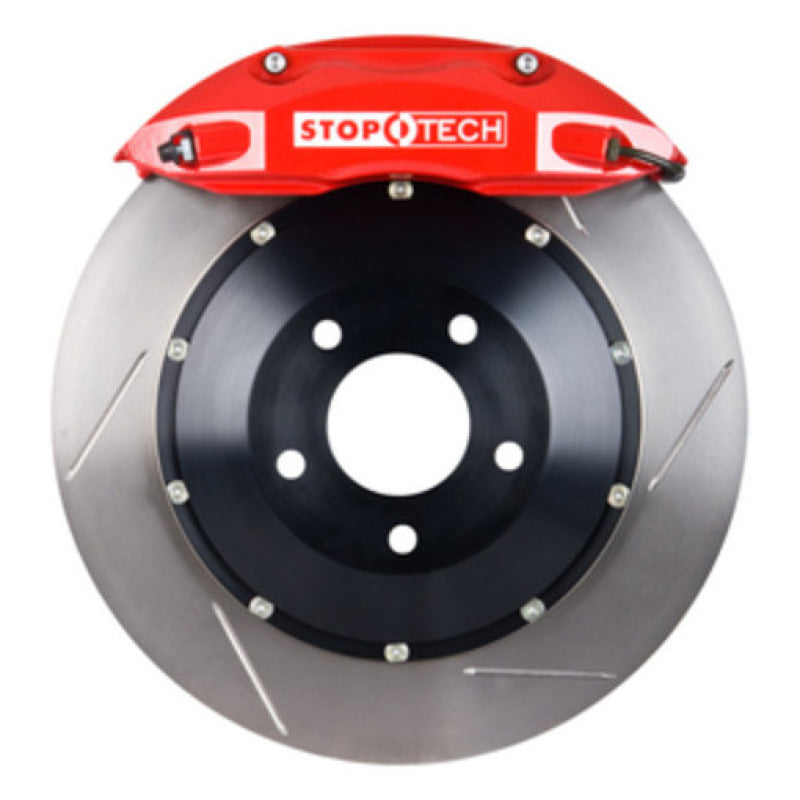 StopTech 83.160.4C00.71 fits BMW 09-13 M3 Front BBK w/ Red Calipers Slotted 355x35mm Rotors Pads and Lines