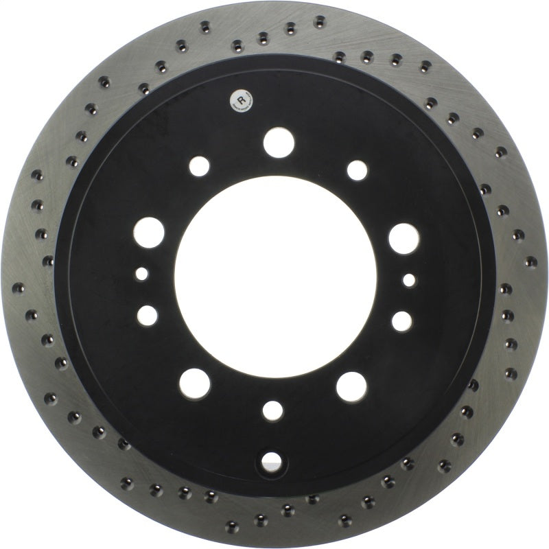 Stoptech 128.44157CR Drilled SportStop Cryo Rotor - Right