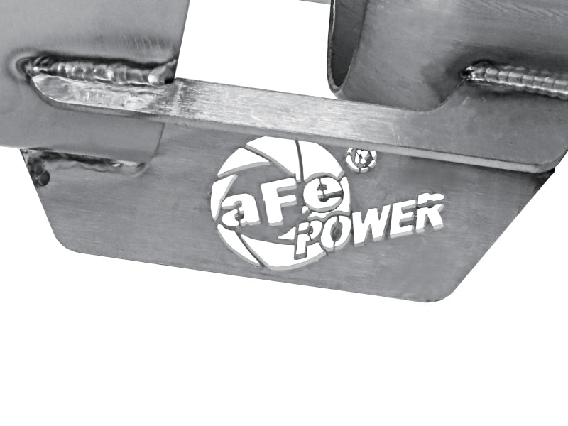 AFE 49T30401-H151 MACH Force-Xp 304 Stainless Steel Clamp-on Exhaust Tip Brushed
