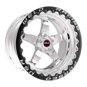 Weld  71MP510W65G S71 Beadlock - 15X10 5X115 6.5 In BS 22mm Offset