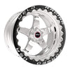Weld  71MP511W65F S71 15x11 / 5x115 BP / 6.5 BS (Medium Pad) Polished Wheel Blac