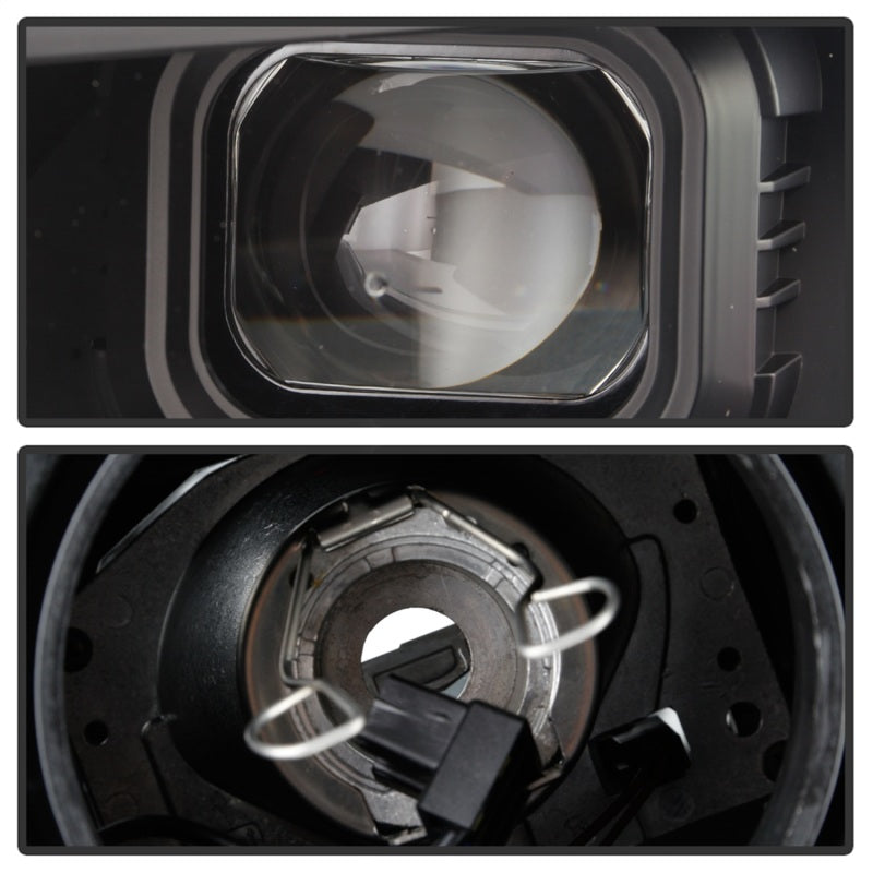Spyder 5087331 fits Chevy 16-18 Camaro Halogen Model Projector Headlights Black
