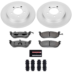 Power Stop 02-05 Ford Explorer Rear Z36 Coated Truck & Tow Brake Kit
