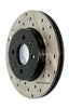 Stoptech 127.40092R Sport Drilled & Slotted Rotor