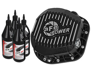 AFE 46-70022-WL ries Rear Diff Cover Kit Black w/ Gear Oil 86-16 fits Ford F-25