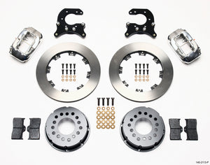 Wilwood 140-2113-P fits Forged Dynalite P/S Rear Kit Polished Small fits Ford 2