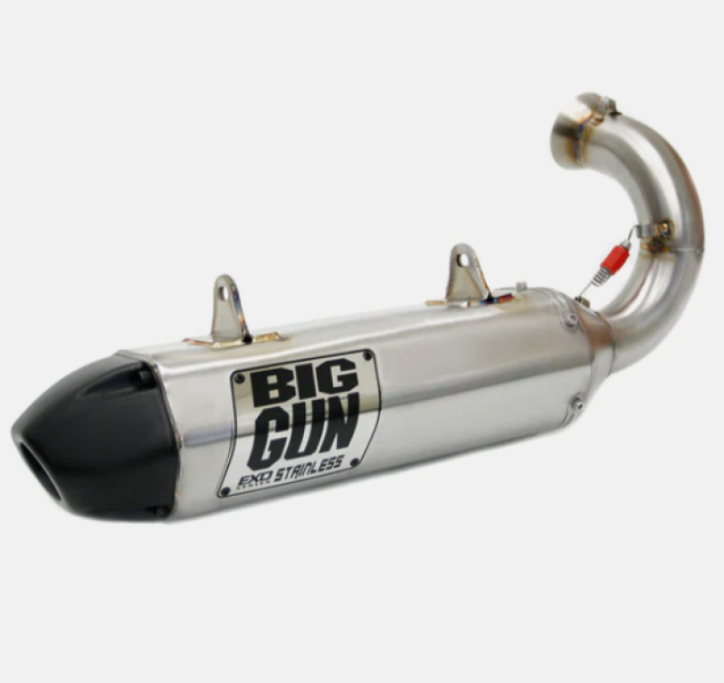 Big 14-7862 Gun 15-23 fits Polaris RZR 900/TRAIL/S 900/4 900 EXO Stainless Slip On Exhaust