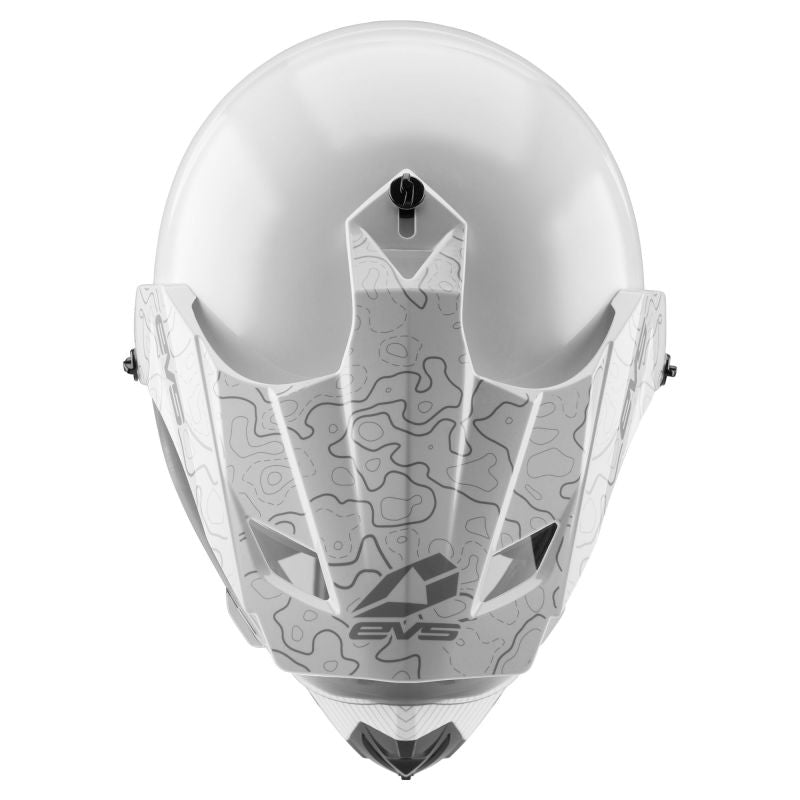 EVS DSHE18VA-VSW T5 Dual Sport Venture Arise Helmet Visor - White