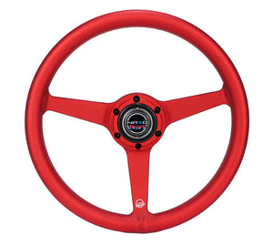 NRG RST-071-RD RST-071-RD Aluminum Steering Wheel 330mm - Heritage Solid Spoke