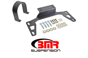 BMR DSL017H S197 fits Mustang Front Driveshaft Safety Loop - Black Hammertone