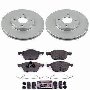 Power Stop 05-07 Ford Focus Front Z23 Coated Brake Kit
