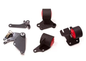 Innovative Mounts 49351-95AInnovative 90-93 Integra B-Series Black Steel Mounts