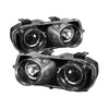 Spyder 5008671 fits Acura 94-97 Integra Projector Headlights LED Halo -Black Hi