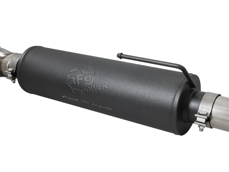 AFE 49-33095-B orce-Xp Cat-Back Exhaust w/Dual Hi-Tuck Tips Black 17-18 fits Fo