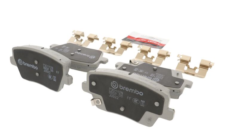 Brembo OE P30112N 19-22 fits Hyundai Veloster N Rear NAO Brake Pad