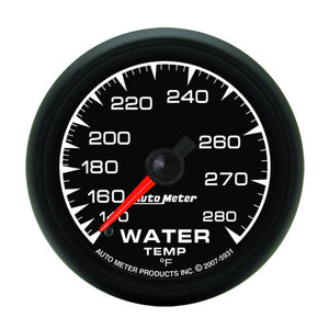 AutoMeter 5931 Autometer ES 52mm 140-280 Deg F Mechanical Water Temperature Gauge