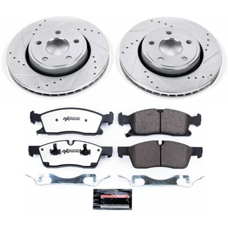 PowerStop K5951-36 11-19 fits Dodge Durango Front Z36 Truck & Tow Brake Kit