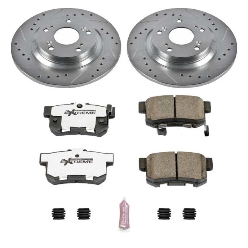 PowerStop K2310-26 00-09 fits Honda S2000 Rear Z26 Street Warrior Brake Kit