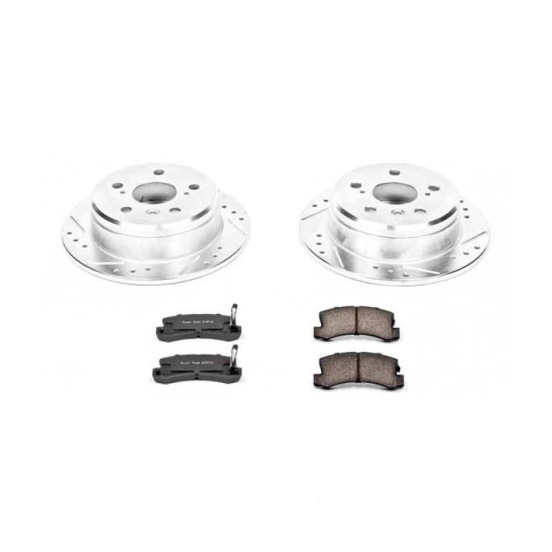 PowerStop K2565 fits Lexus 97-99 ES300 Rear Z23 Evolution Sport Brake Kit