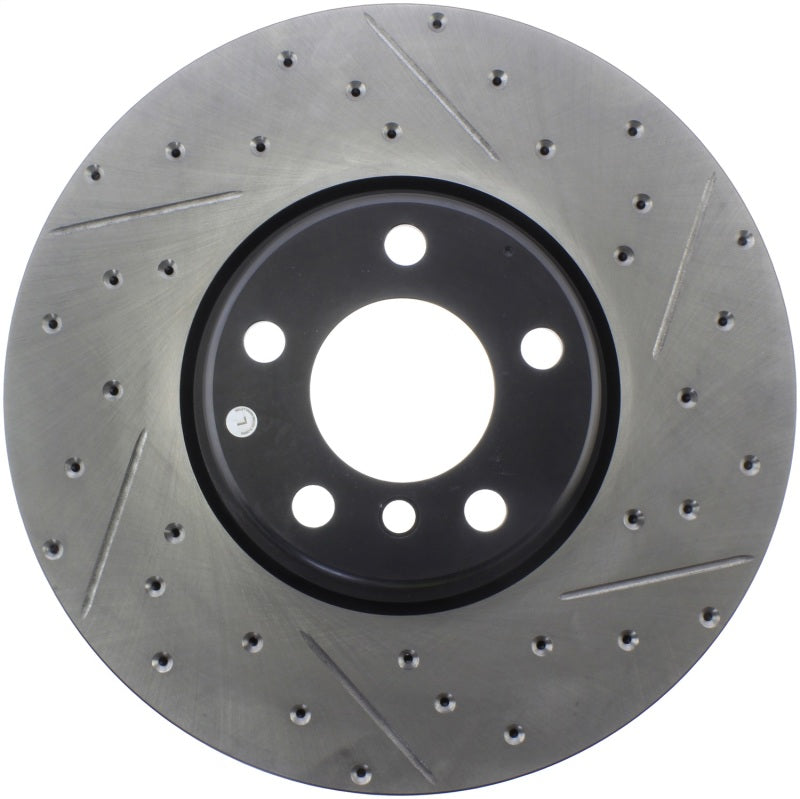 Stoptech 127.34126L Slotted & Drilled Sport Brake Rotor