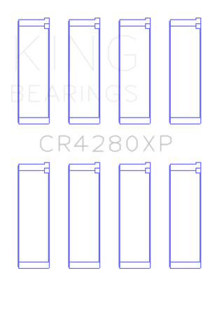 KING KINGCR4280XP0.5 fits CR4280XP0.5 fits Subaru WRX/STi EJ20/EJ22/EJ25 48mm R