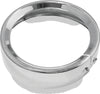 Bikers Choice 482914 FLH FLT FLHR FLD Black 7 Inch Chrome Headlight Trim Ring