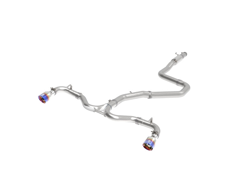 AFE 49-37003-1L  304SS Cat-Back Exhaust w/Blue Flame Tips 2018 fits Hyundai Ela