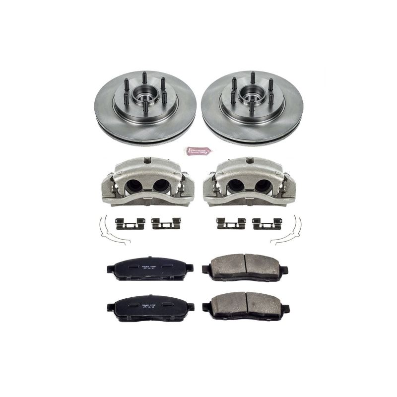Power Stop KCOE1939 2004 fits Ford F-150 Front Autospecialty Kit w/Cals