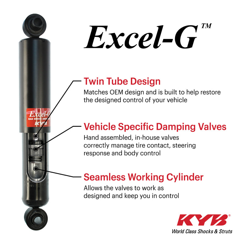 KYB 3340330 fits Honda Civic Hatchback (Exc. Type R) Excel-G Gas Strut - Front