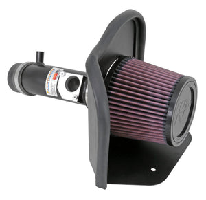 K&N Engineering 69-8612TFK K&N 06-10 fits Toyota Yaris L4-1.5L Flat Black Typhoon Short Ram Intake