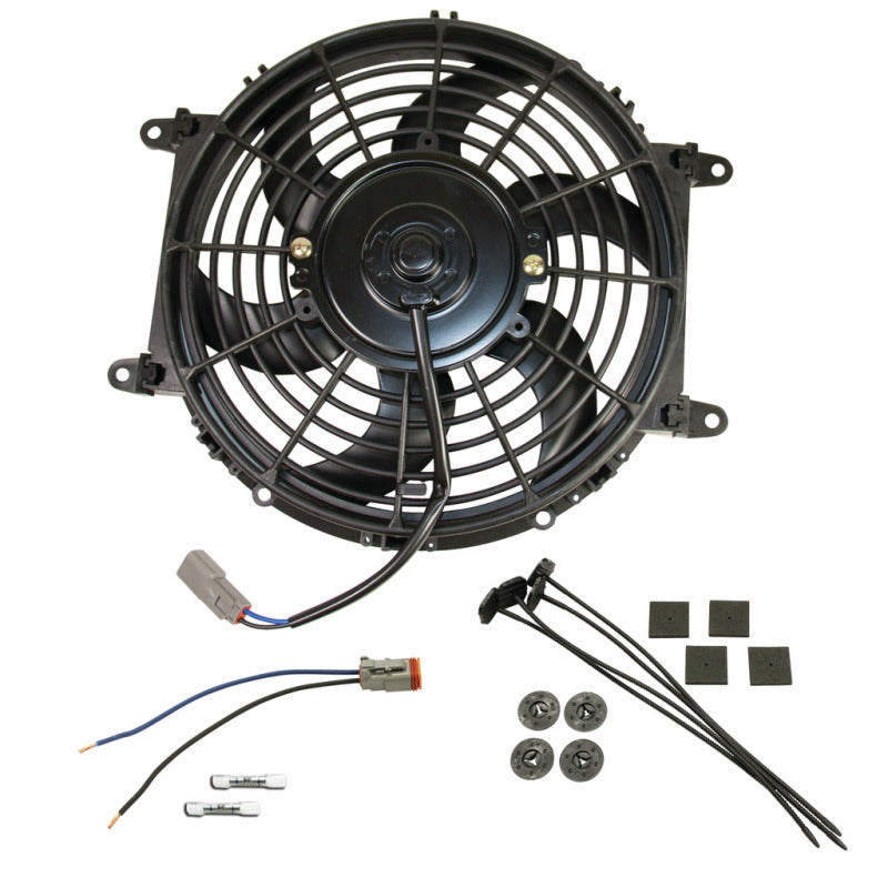 BD Diesel 1030607 Universal Transmission Cooler Electric Fan Assembly - 10 inch