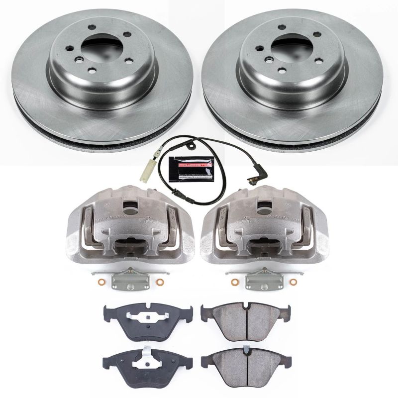 Power Stop KCOE2918 06-10 fits BMW 650i Front Autospecialty Kit w/Cals